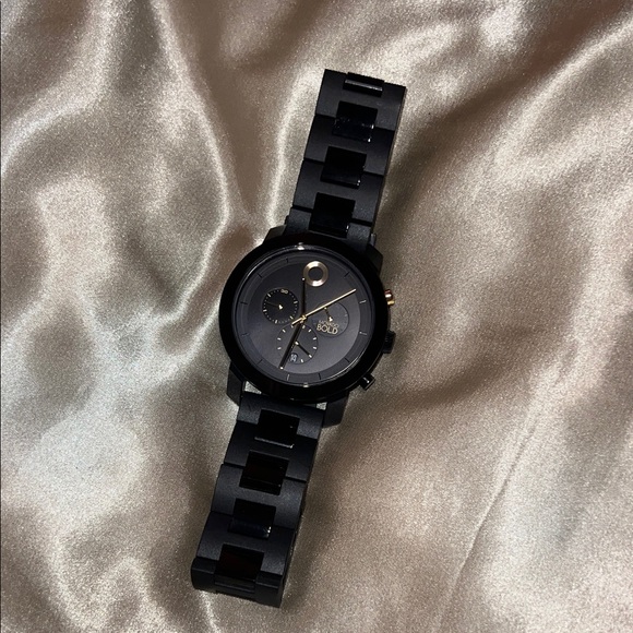 Black Movado Bold Watch - Picture 7 of 8